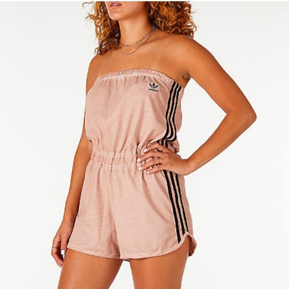 adidas strapless jumpsuit